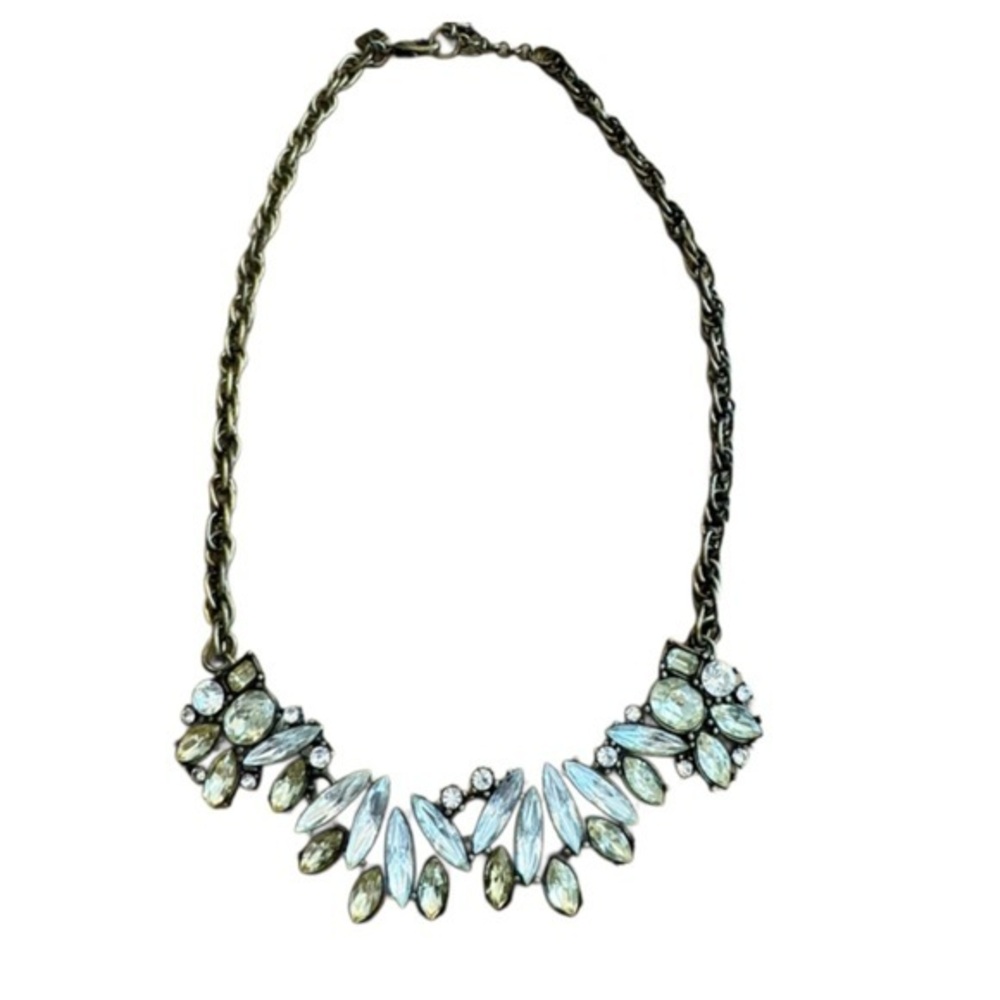 Banana Republic Gold and Silver Statement Necklace